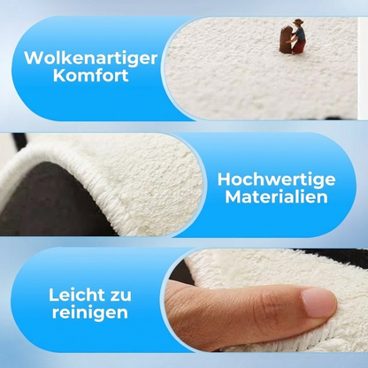 Blumen-Teppich mit unregelmäßiger Form