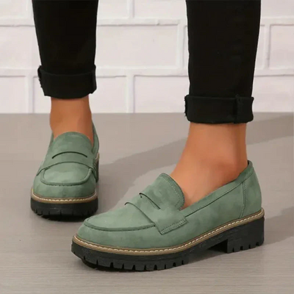 Lucy | Mocassins confortables et chunky pour femmes avec plateforme