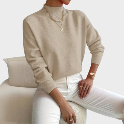 Beatriz | Pulover basic din tricot