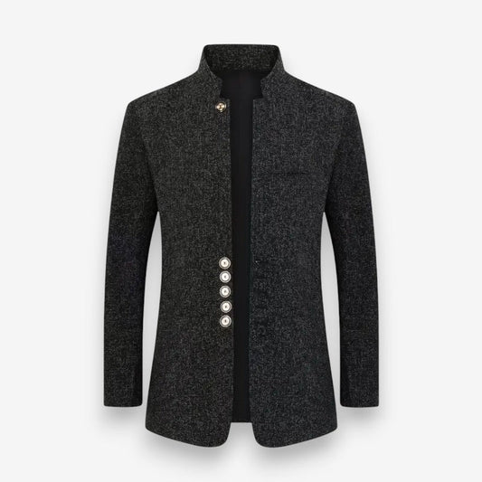 Ethan – Men's Long Sleeve Jacket with Button Detail | Structured and Polished for Any Occasion