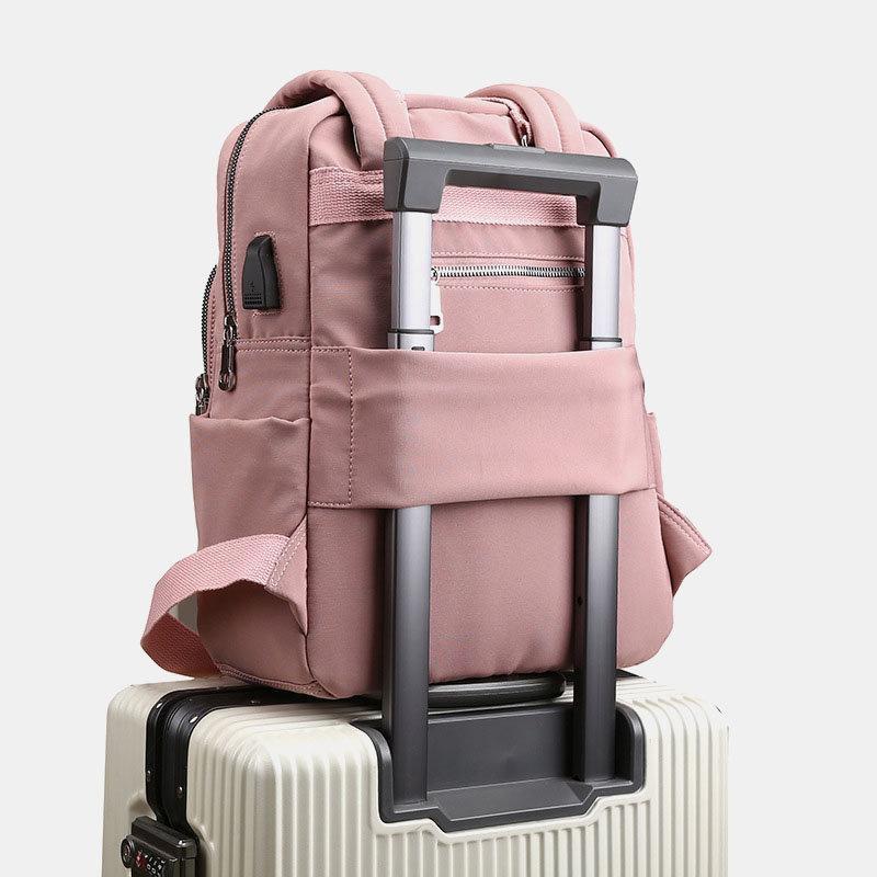 Oxford Rucksack mit USB-Ladefunktion – wasserdicht & viele Fächer Zorenza
