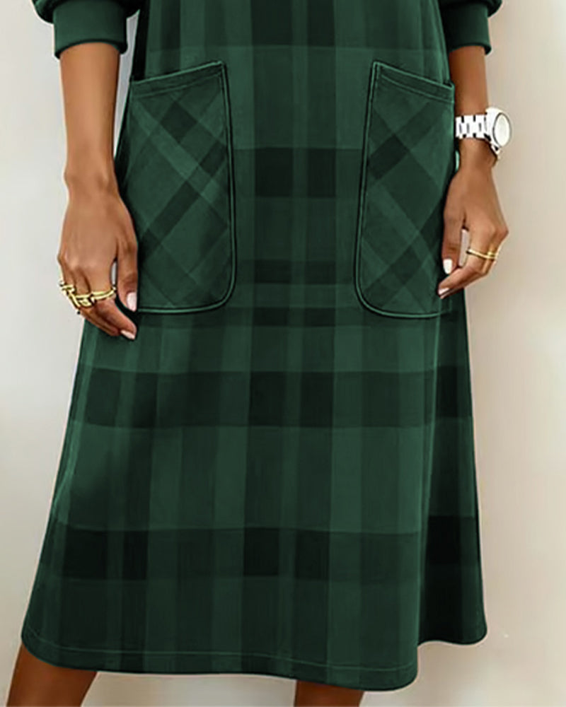 Timeless Plaid Dress
