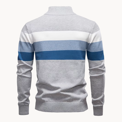 Duval Paris™ | Pull à fermeture éclair quart de longueur Burk