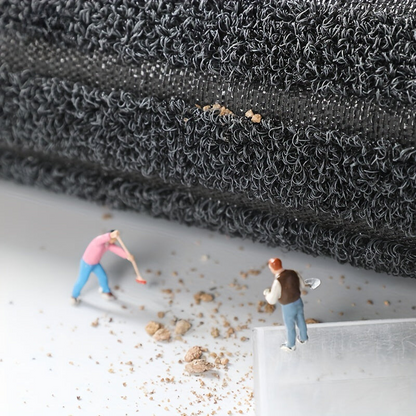 Zerbino resistente alle intemperie per tutte le stagioni - Tappeto a righe resistente, antiscivolo, resistente alle macchie e allo sbiadimento, basso profilo per uso interno ed esterno