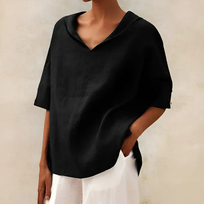 Posy - Relaxed Fit Breathable Everyday Cotton Shirt