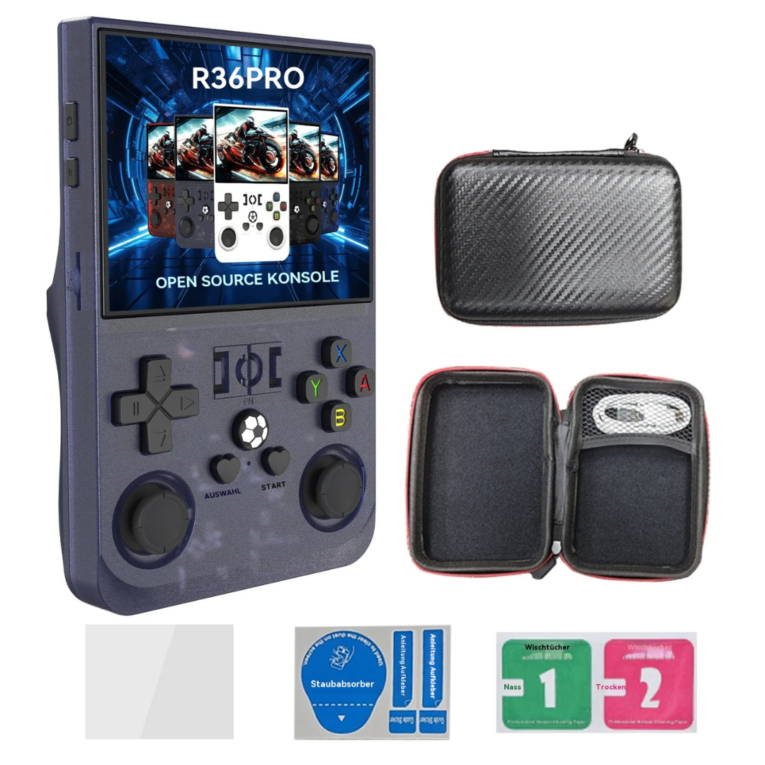 Retro Handheld Konsole R36Pro | Tragbare Videospielkonsole