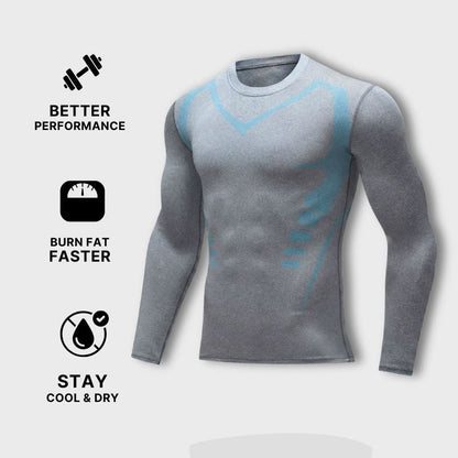 Sculptix™ Ultimate Long Sleeve Compression Shirt