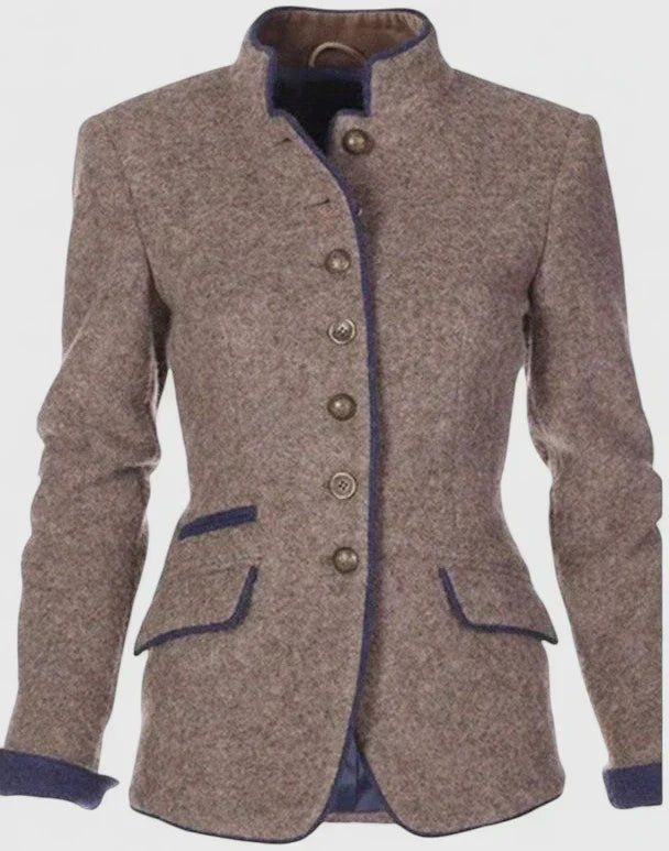 LUCIE™ / ELEGANTE STRUKTURIERTE STRICKJACKE
