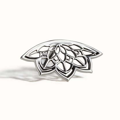 Mieko – Mandala Helix Ohrring