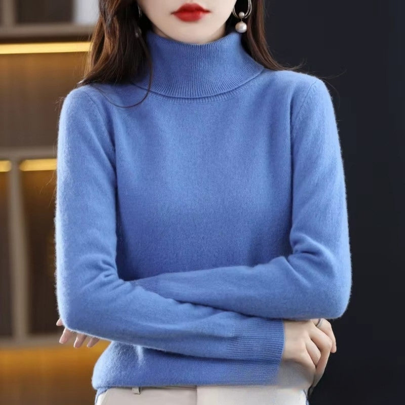 Kiara - Long sleeve sweater with turtleneck