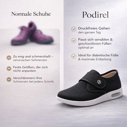 Orthopädische Schuhe für Damen & Herren | Breite Diabetikerschuhe | Podirel
