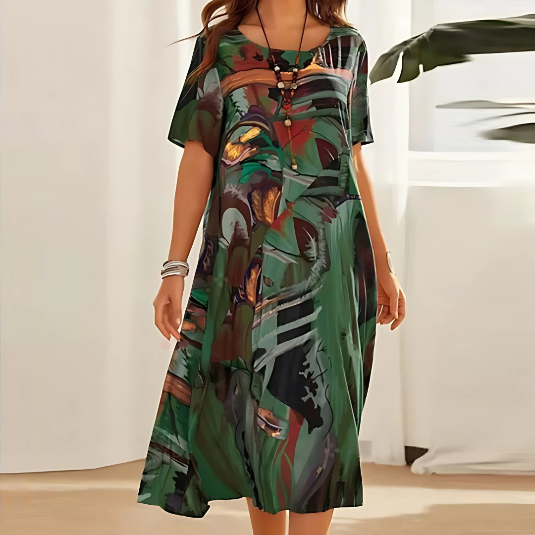 Elegant Floral Dress