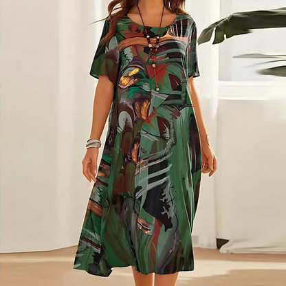 Elegant Floral Dress