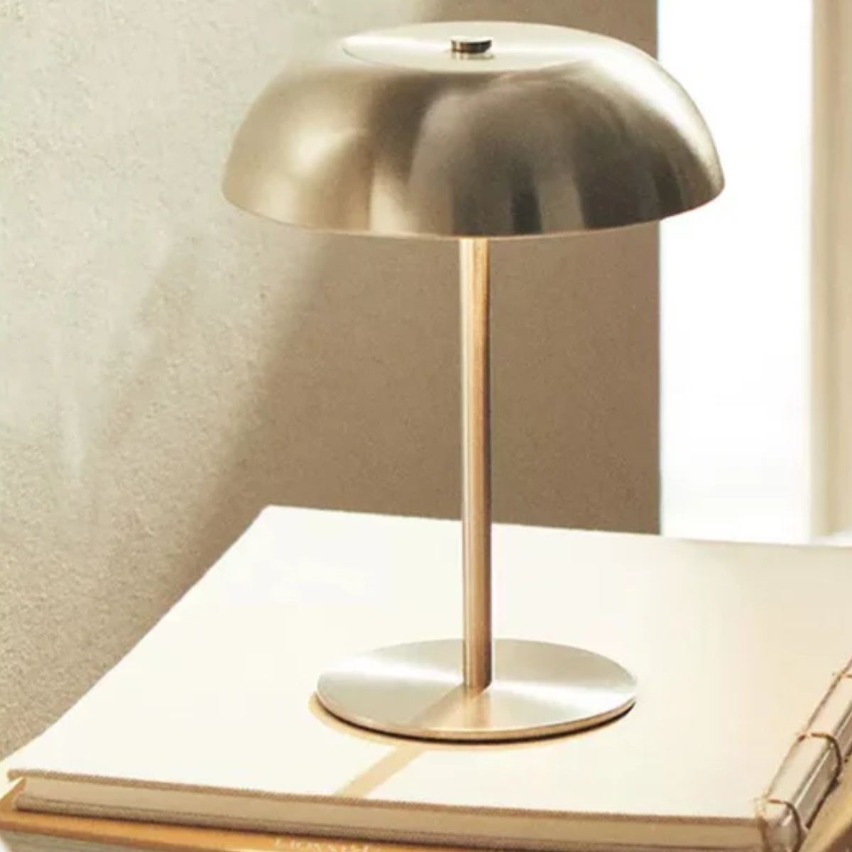 Lumipo - Paddenstoel Tafellamp Dimbaar LED Oplaadbaar Touch Bediening