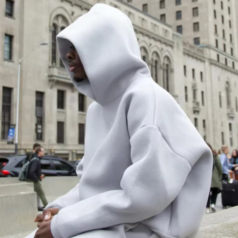 Maverick | Men Minimal Hooded sweater set