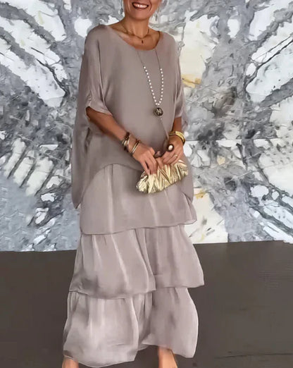 Laura - Robe longue élégante et fluide