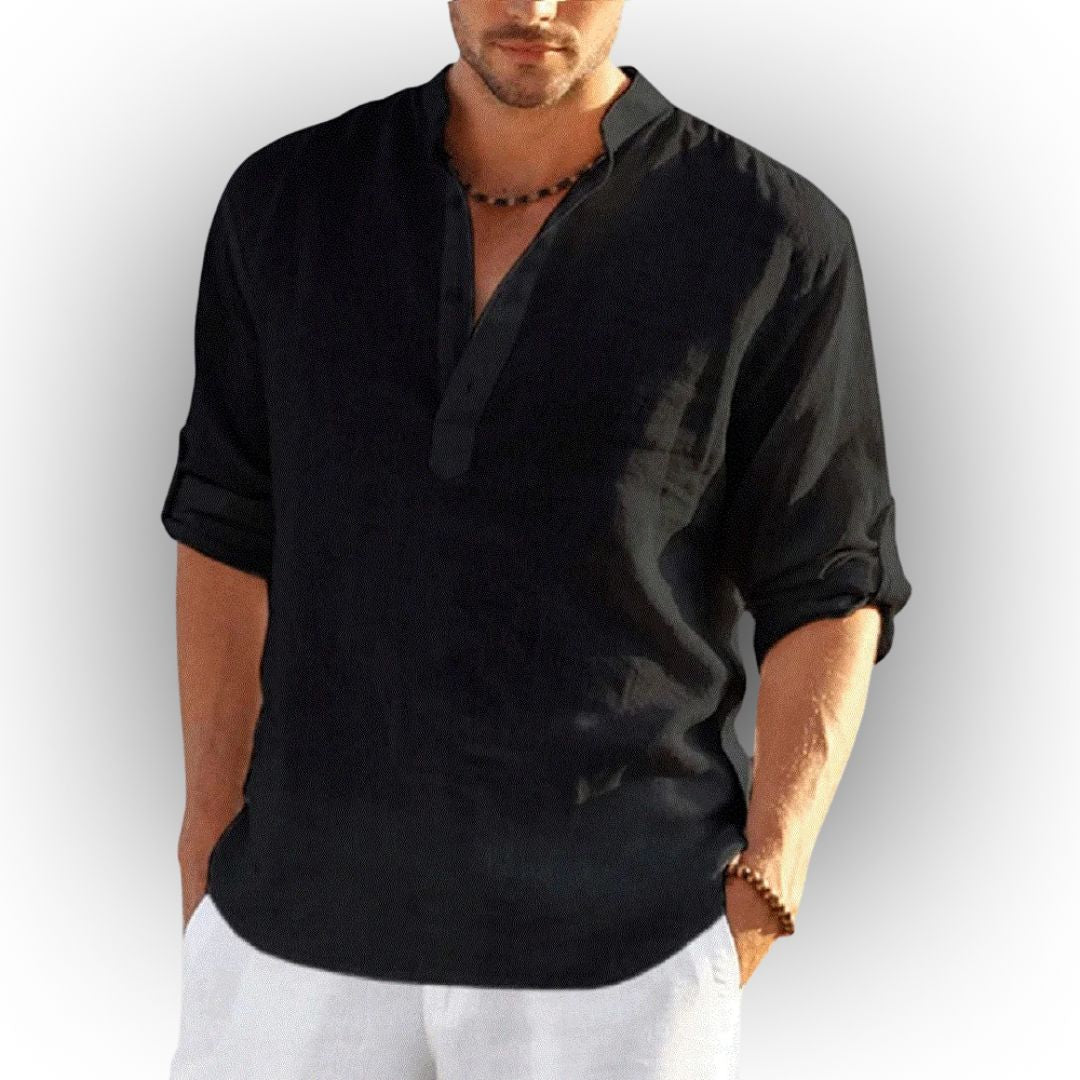 Sebastian - Elegantes Herren Leinenhemd