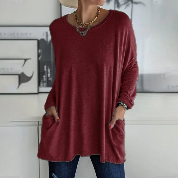 Rissa – Women’s Relaxed Fit Long Sleeve Top