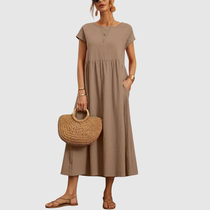 Zoé - Robe maxi élégante décontractée