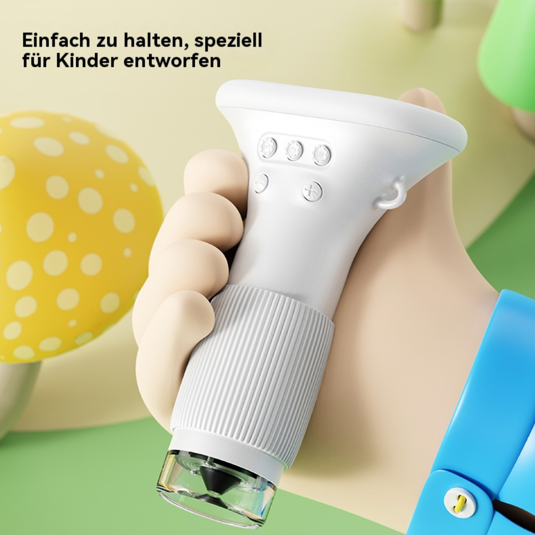 Kinder Mikroskop Digital | Lernspielzeug mit Bildschirm