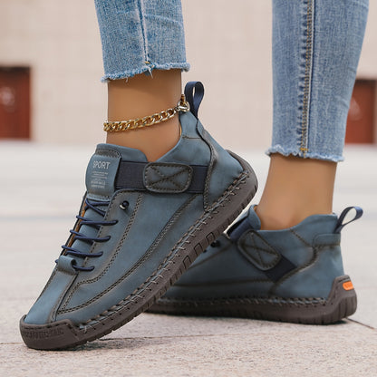 Damskie Sneakersy Ortopedyczne Sznurowane | Pasek