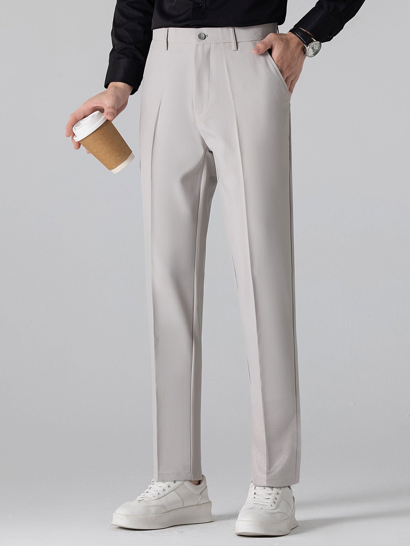 Duval Paris™ | Pantalon Tapered Slim Fit