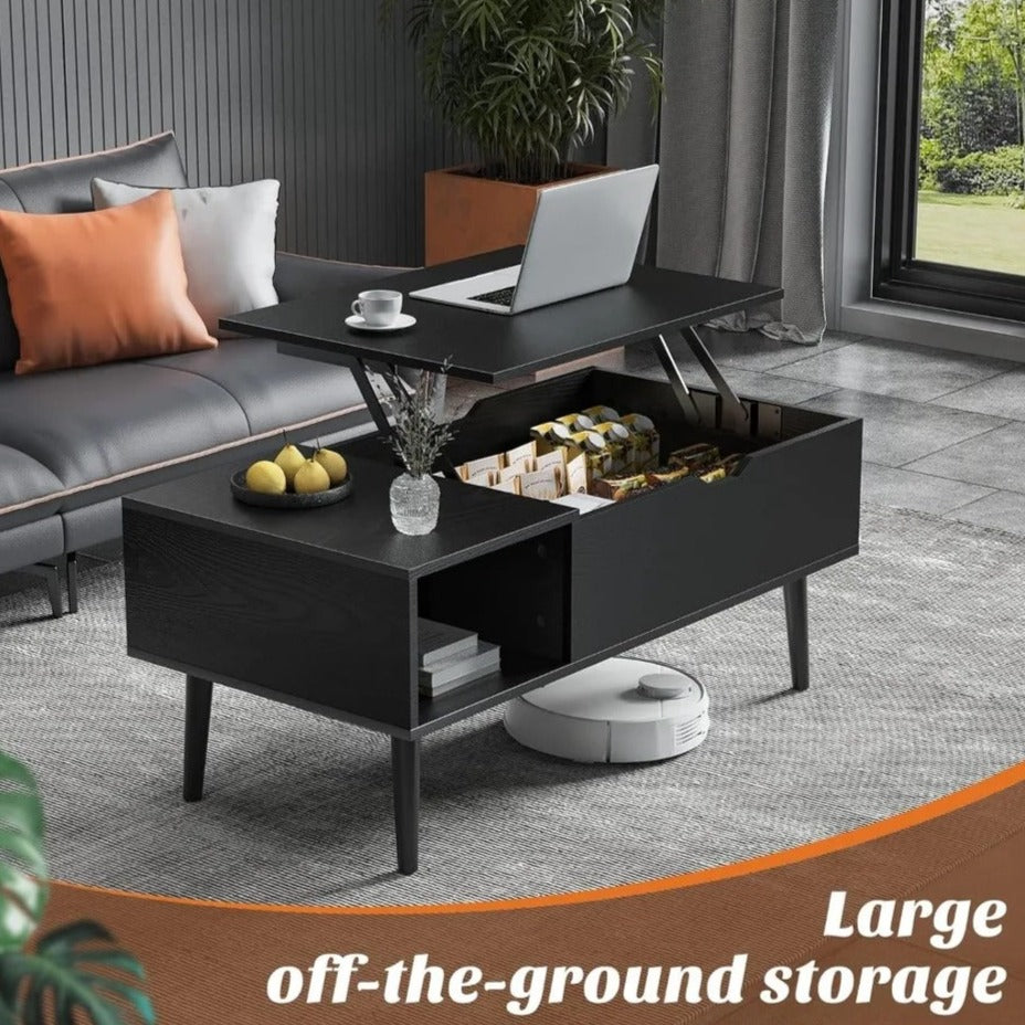 NordicNouveau™ by skörten Sweden: The Clever Coffee Table That Rises to Every Occasion