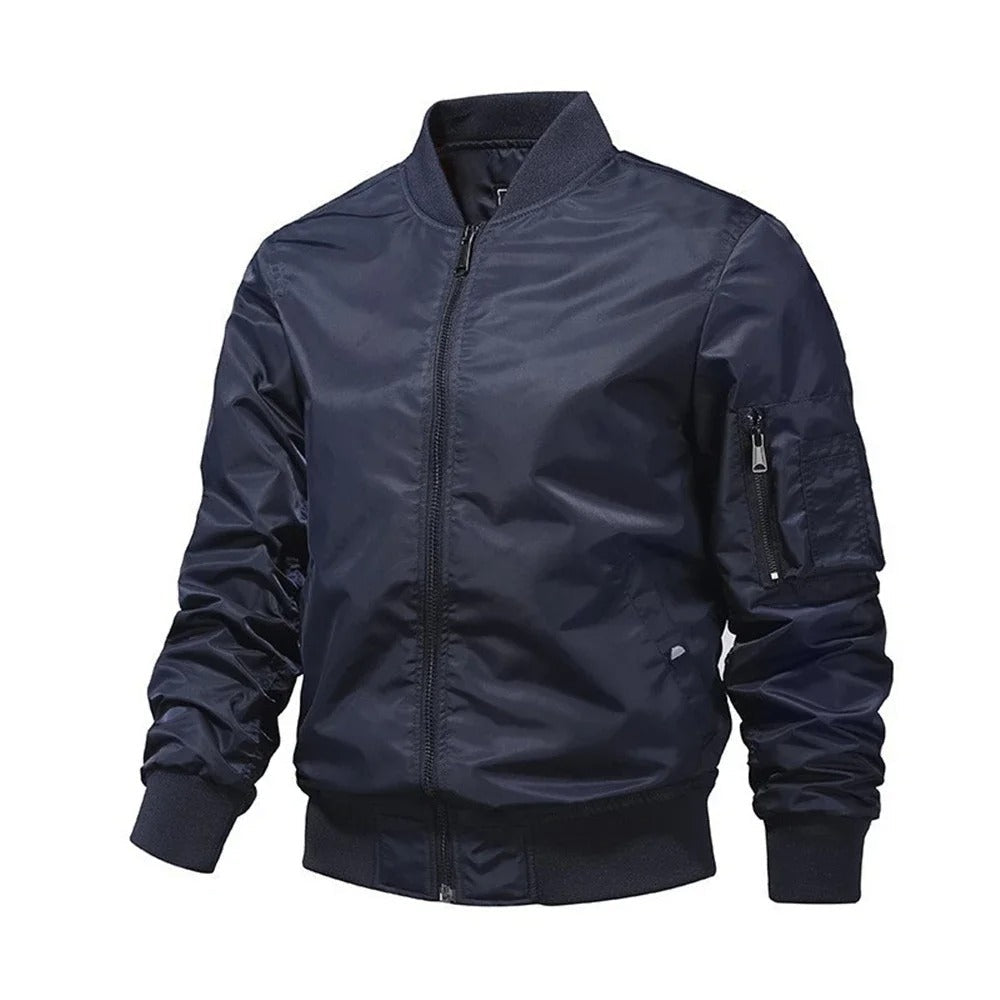 Licht & Trendy Heren Bomberjack voor de Herfst – Hector