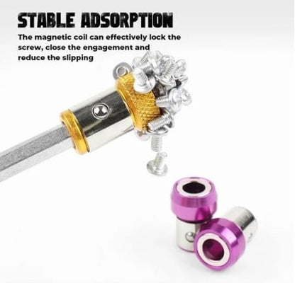 GripGlide™ / Magnetic Screwdriver Head Ring