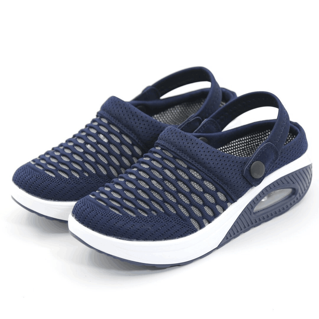 Kecha | Bequeme Slip-On Sneaker mit Strickobermaterial