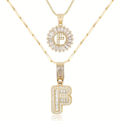GemLetter Ketting - Initiaal Hanger met Luxe Glans