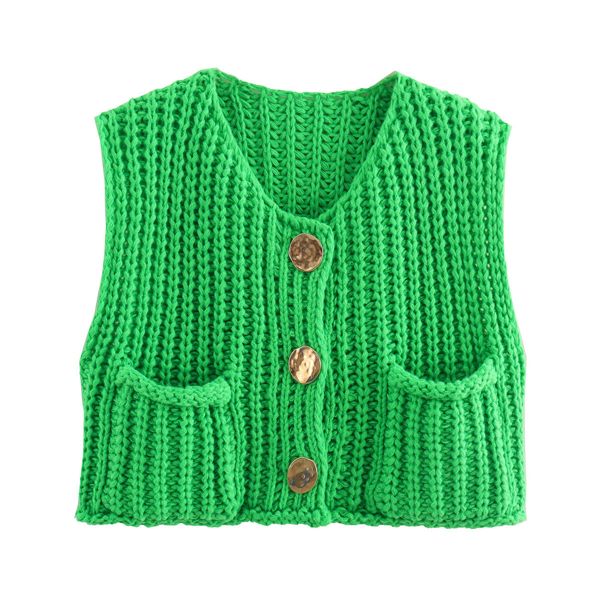 Madelin - Gilet en grosse maille texturée