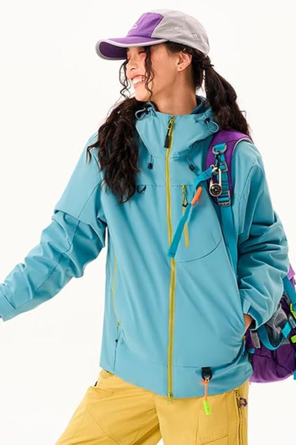 Wasserdichte Jacke für Outdoor-Abenteuer und den Stadtverkehr