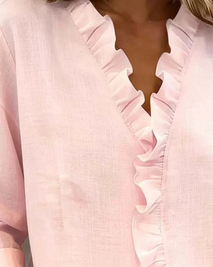 Indie | Bluza s Ruffles Dugim Rukavima