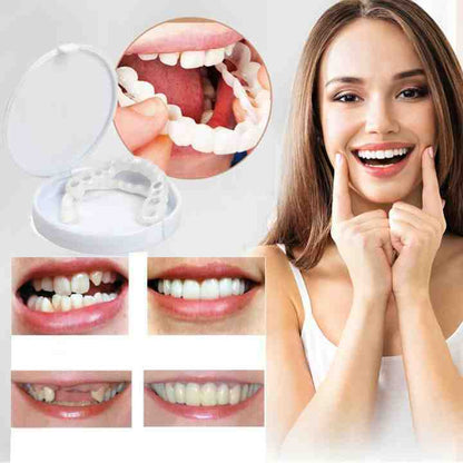 SnapSmile™ – Bequeme und sichere Zahnprothesen für ein strahlendes Lächeln [50% Rabatt]