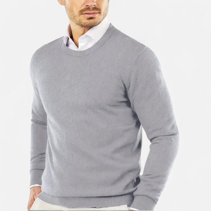 Valmonti | Men’s Round Neck Knit Sweater
