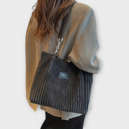Léora. - Waxed Cord Shoulder Bag