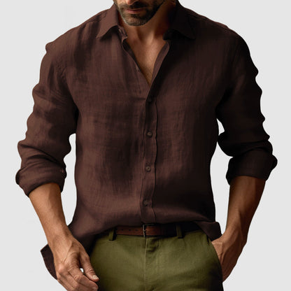 Harlon – Vintage Linen Shirt for Men