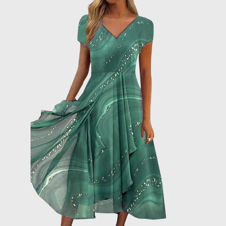 Clara | Flowing Midi Dress