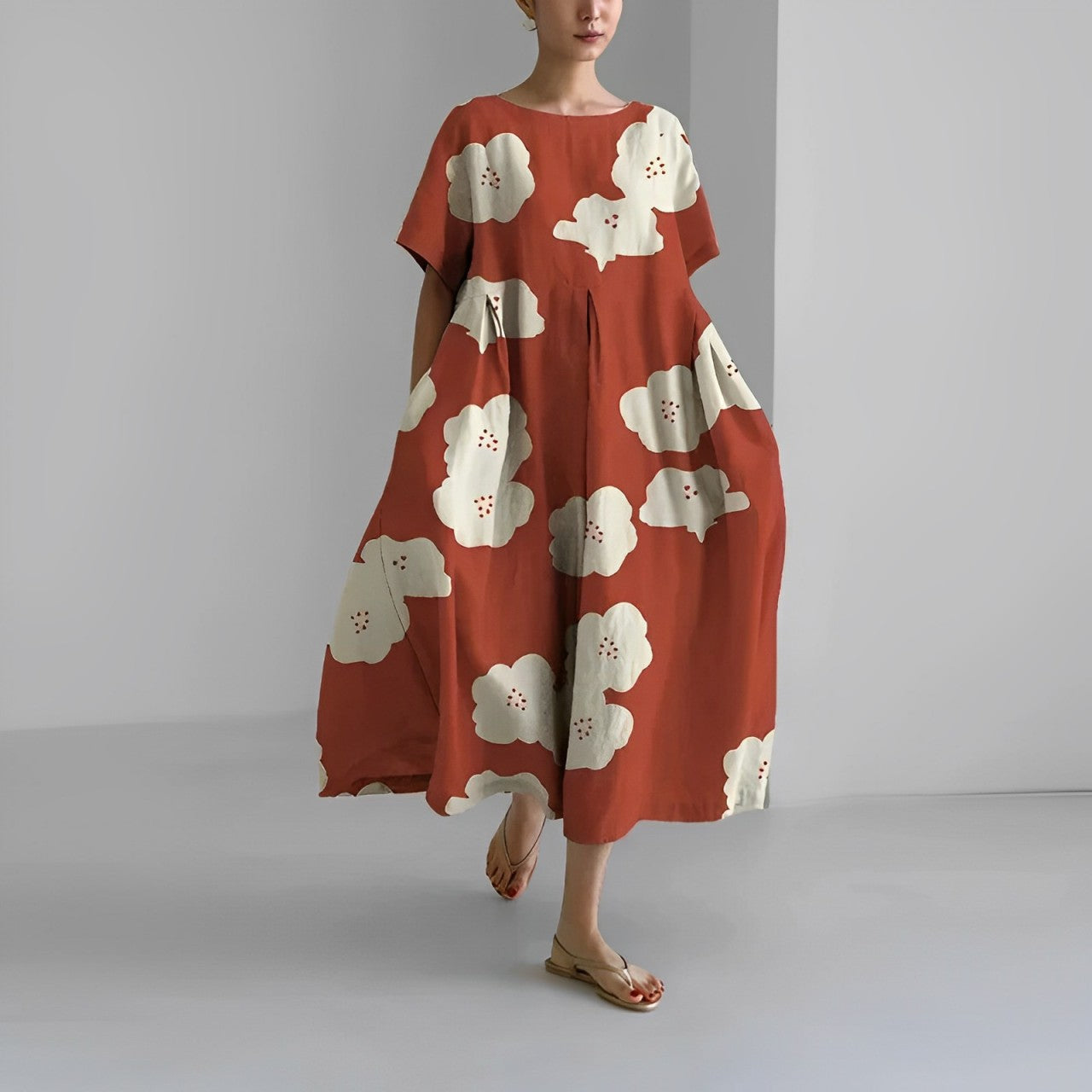 Simona™ Vestido Maxi Bohemio
