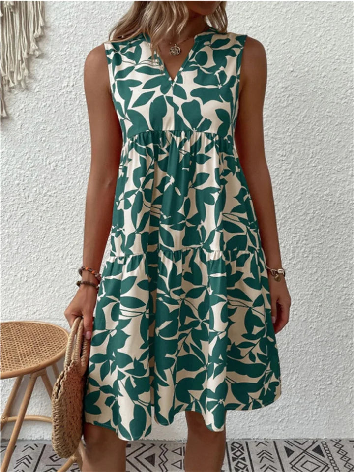 A-Line Summer Dress | Floral Print | Summer 0