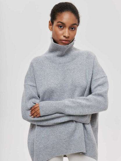 Rita™ Fashionable, warm turtleneck sweater