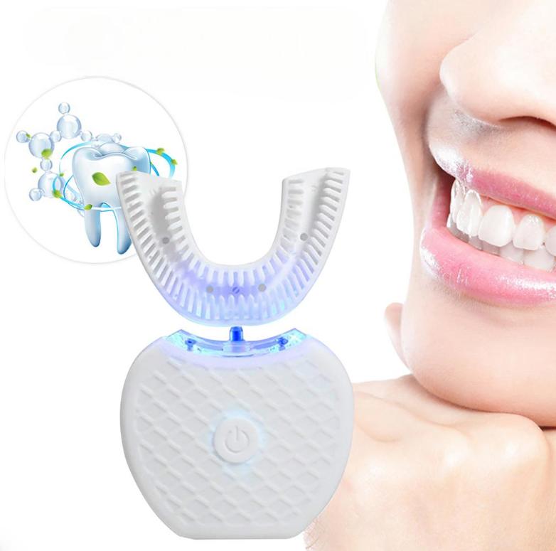 Electric Ultrasonic Toothbrush - Advanced Cleaning Technology