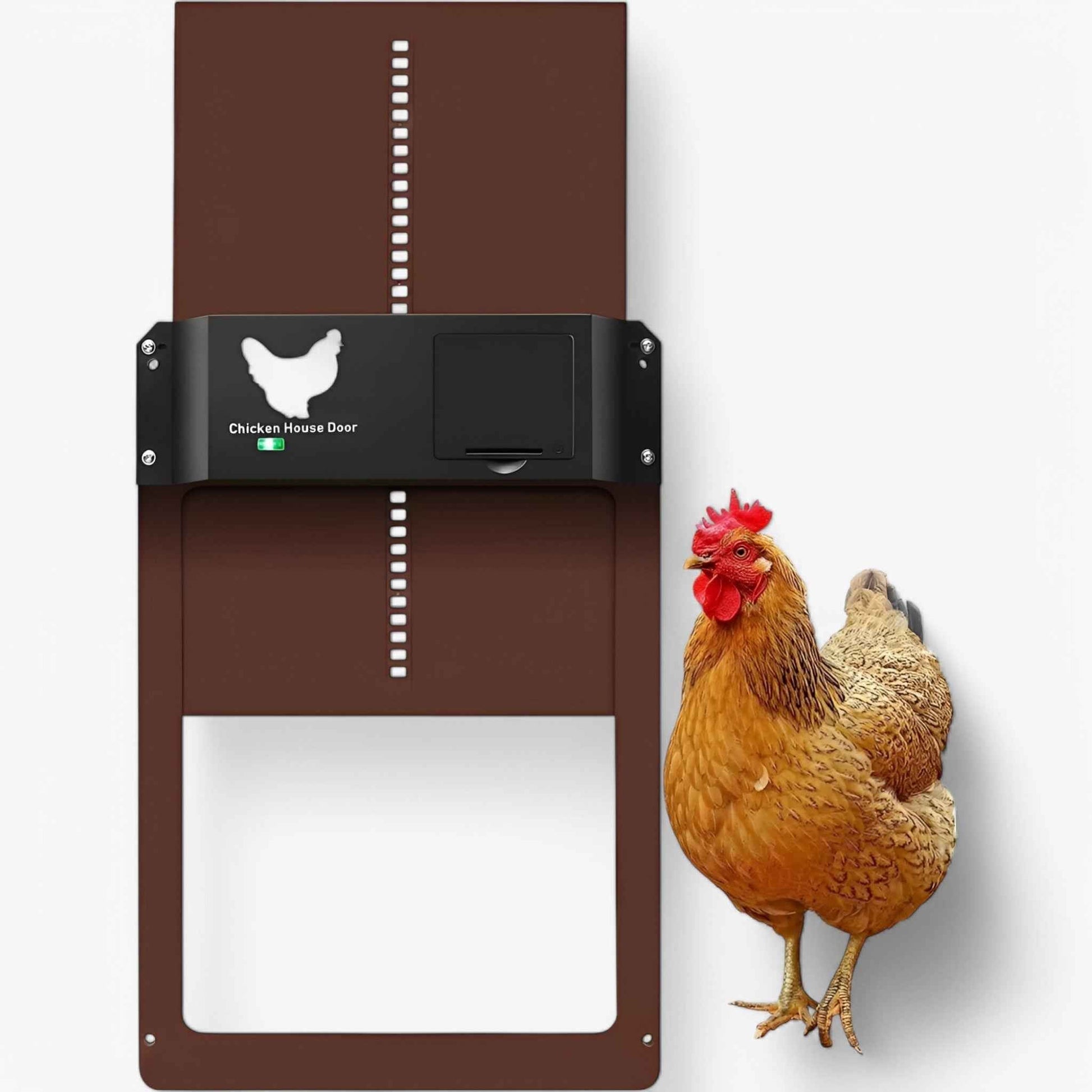 Poulailler PRO+ | Porte automatique de poulailler intelligente avec capteurs – Accès plus sûr et plus confortable