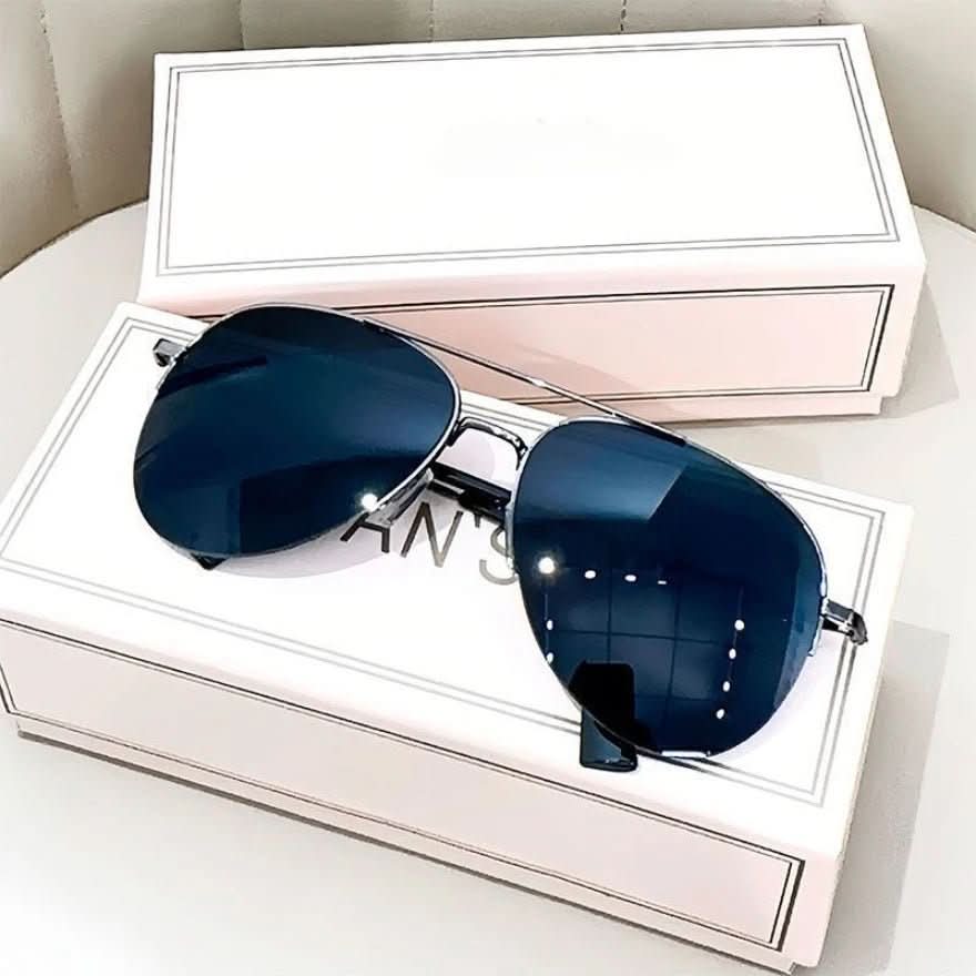 Pilotensonnenbrille mit Farbverlauf und UV400-Schutz