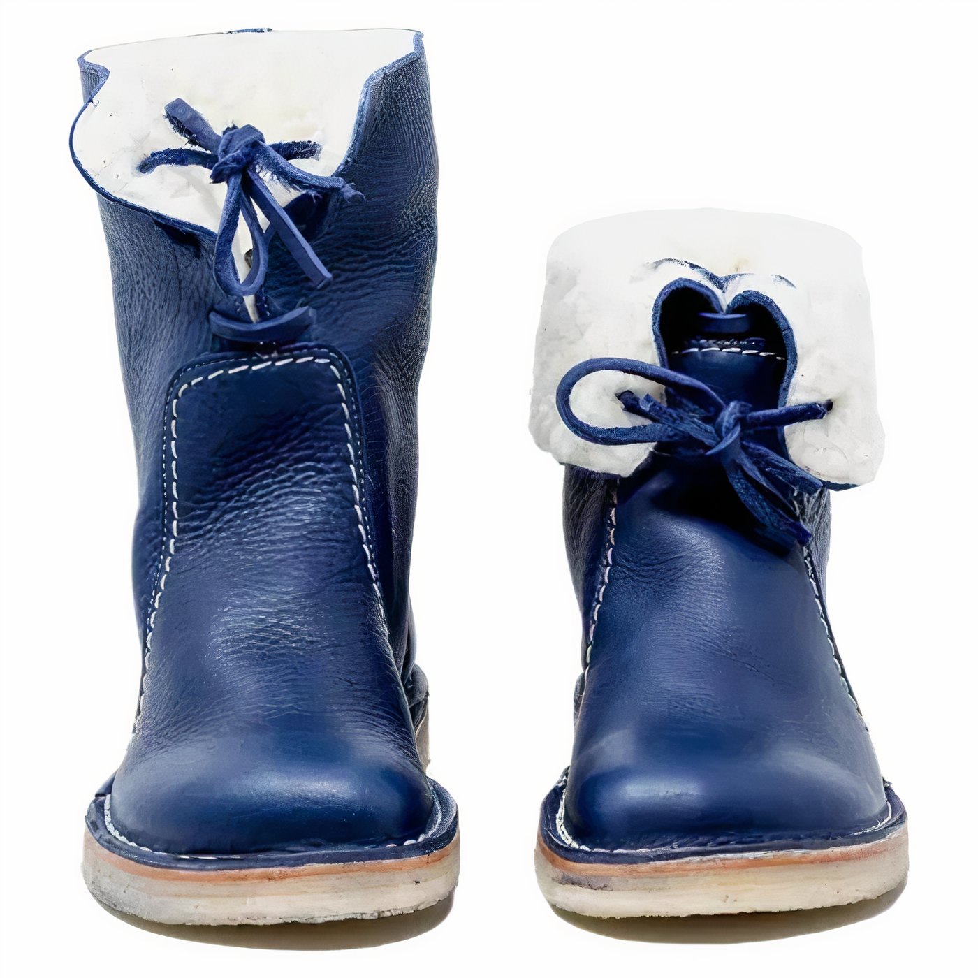 Chic Women's Casual Leather Mid-Calf Boots for Everyday Style and Comfort