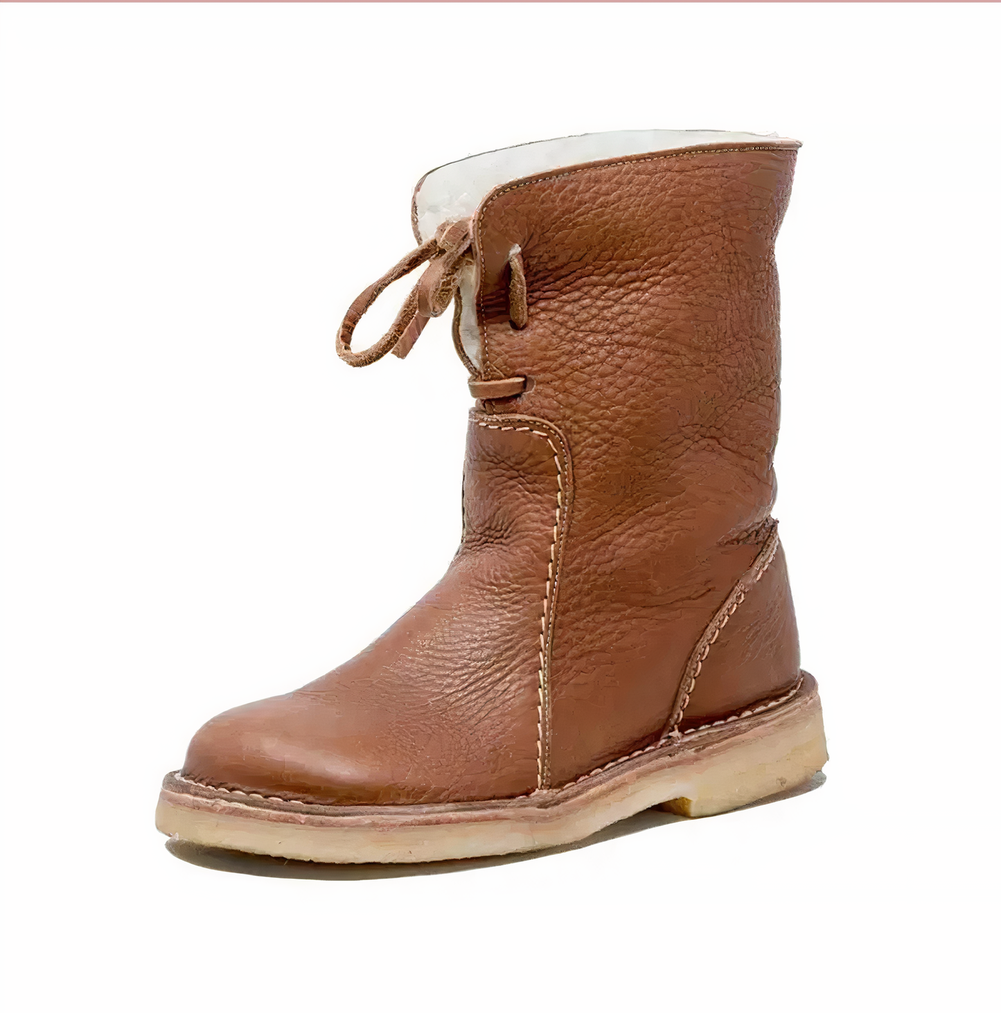 Chic Women's Casual Leather Mid-Calf Boots for Everyday Style and Comfort