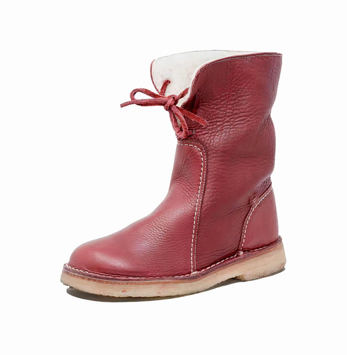 Chic Women's Casual Leather Mid-Calf Boots for Everyday Style and Comfort