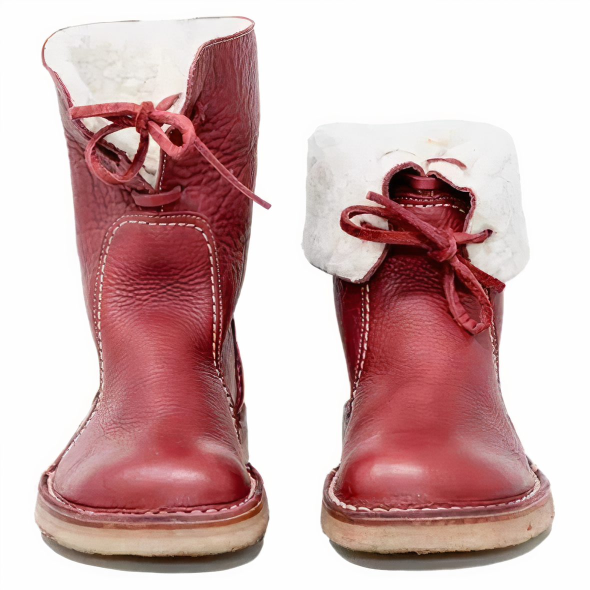 Chic Women's Casual Leather Mid-Calf Boots for Everyday Style and Comfort