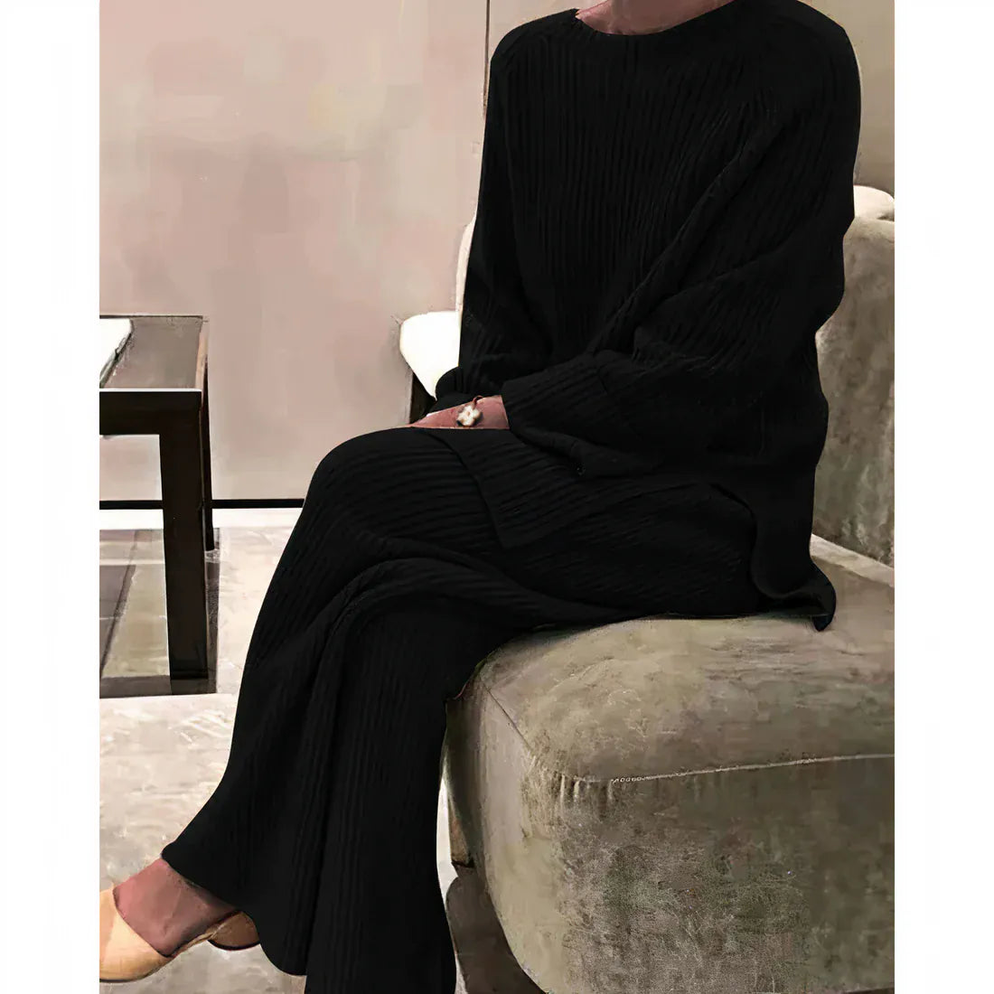 Leshy - Casual Sweater & Pants Loungewear Set
